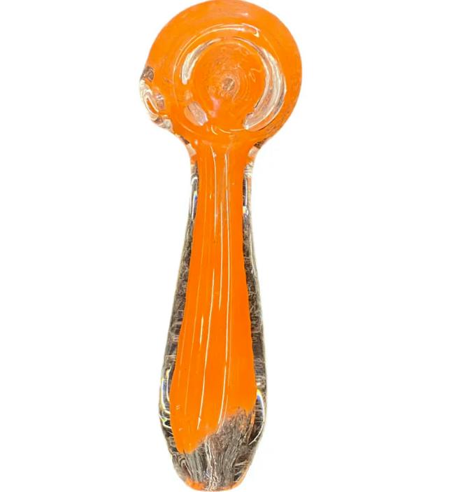 Illuminati Glass | 4.5" Bowl | Orange