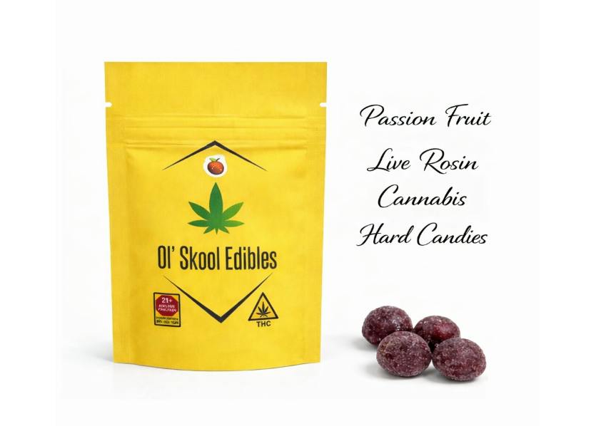 Ol' Skool | Passion Fruit Jolly Drop | 5mg THC | 10ct