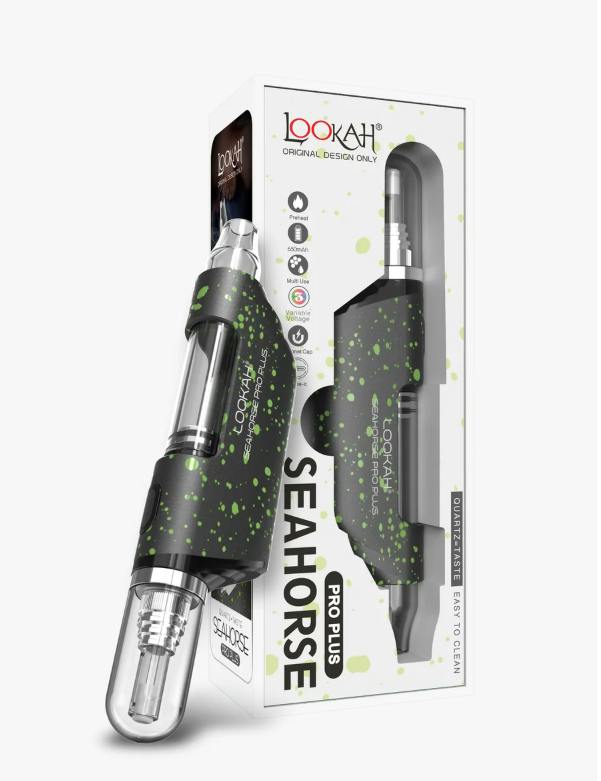 Lookah | Sea Horse Pro Plus | Black & Green