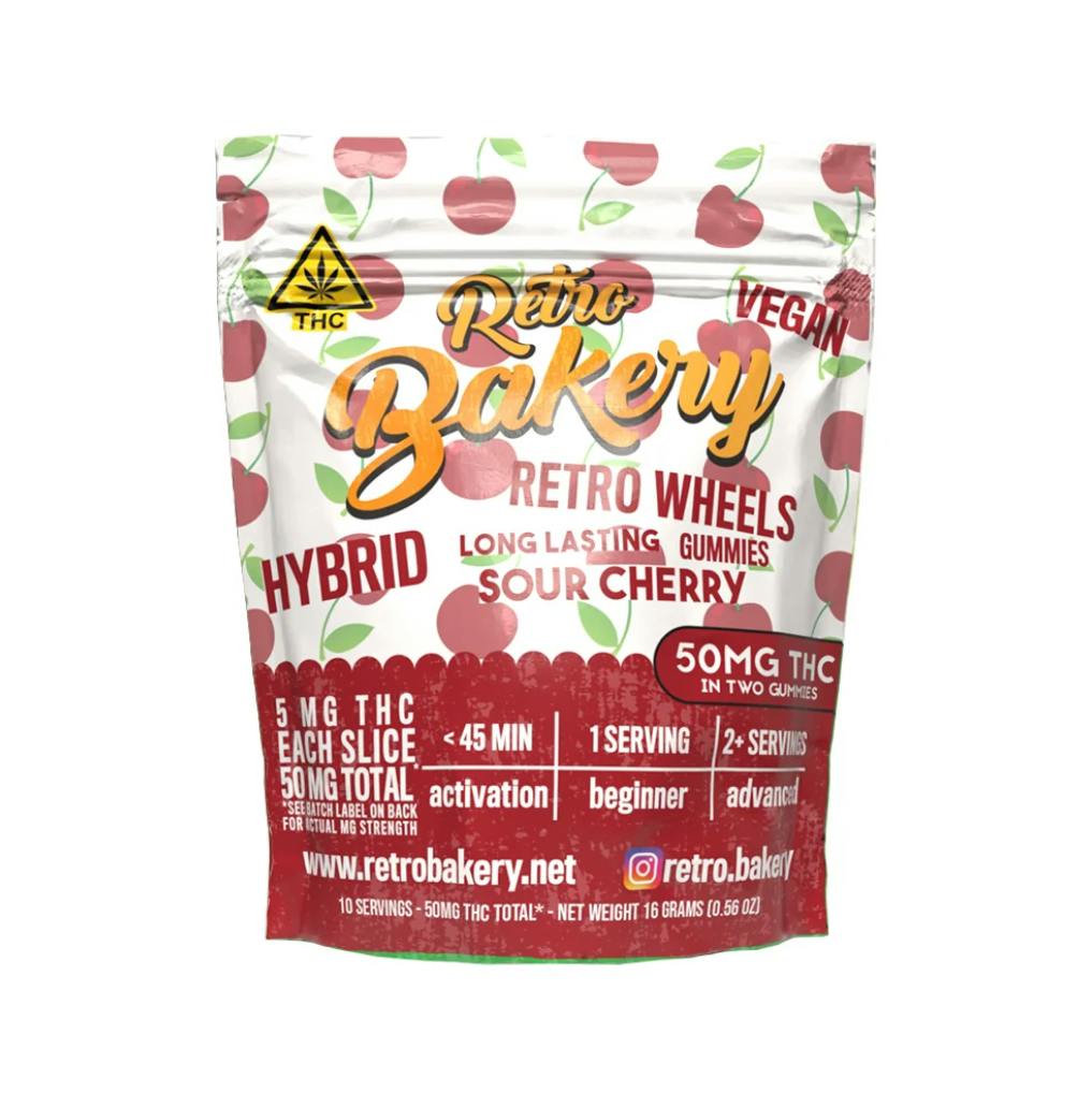 Retro Bakery | Retro Wheels | Sour Cherry | 5mg THC at Farmer's Cannabis Co.