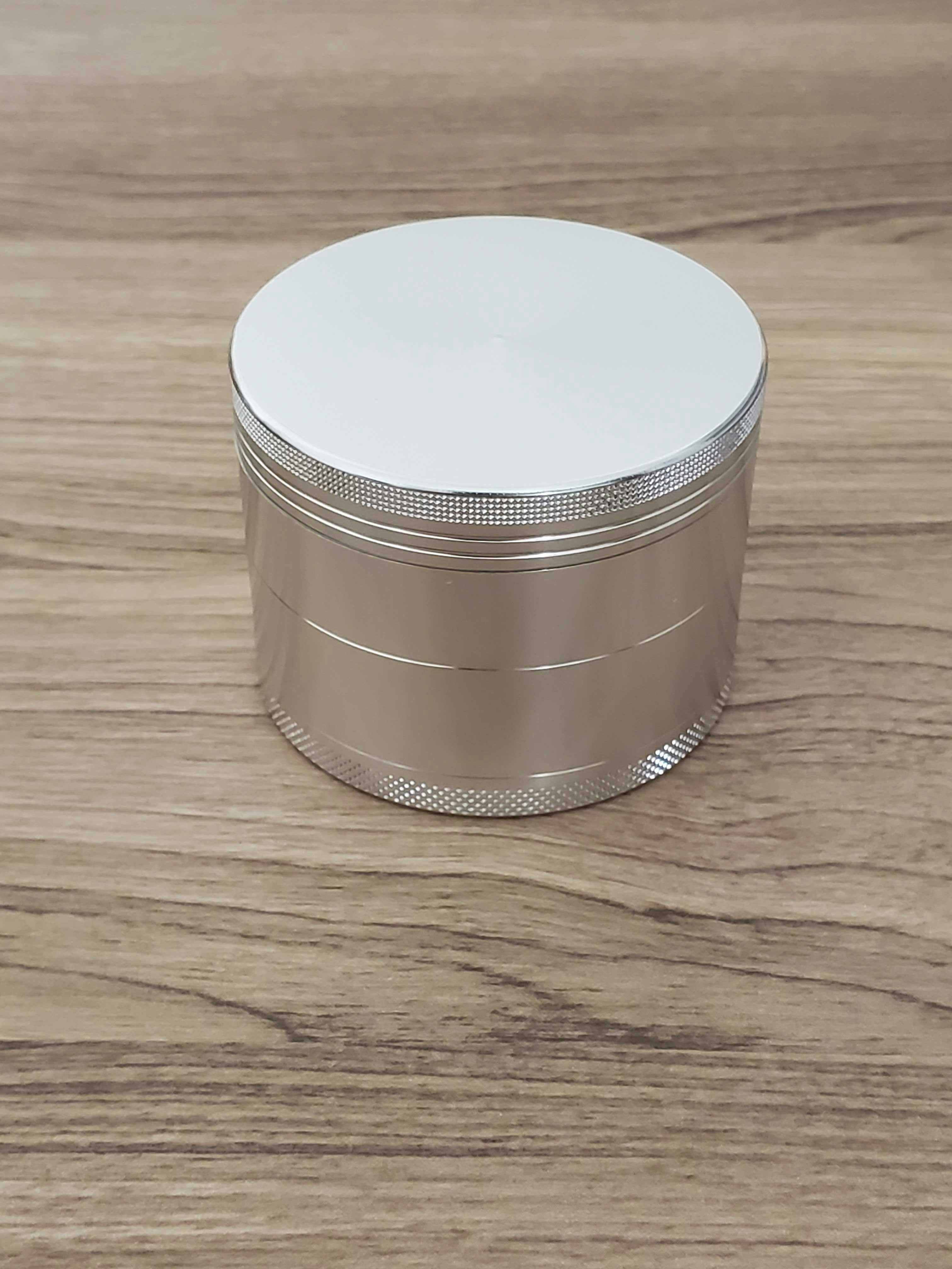 2.5" Four Piece Grinder - Silver