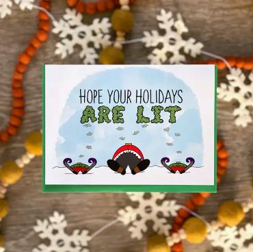 GREETING CARD | HOPE YOUR HOLIDAYS ARE LIT