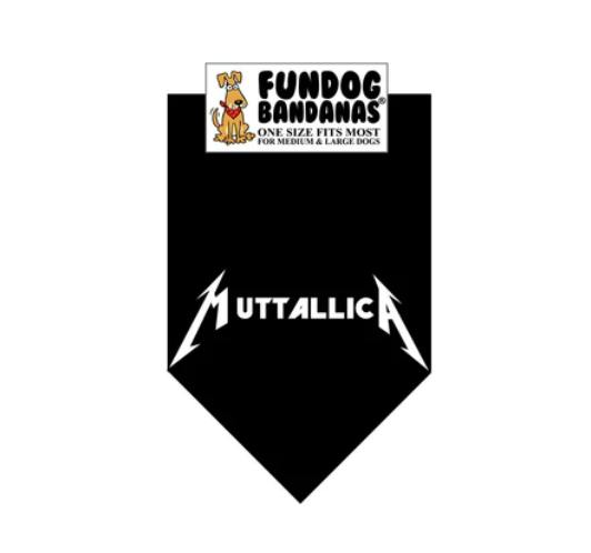 PET BANDANA | MUTTALLICA | ONE SIZE