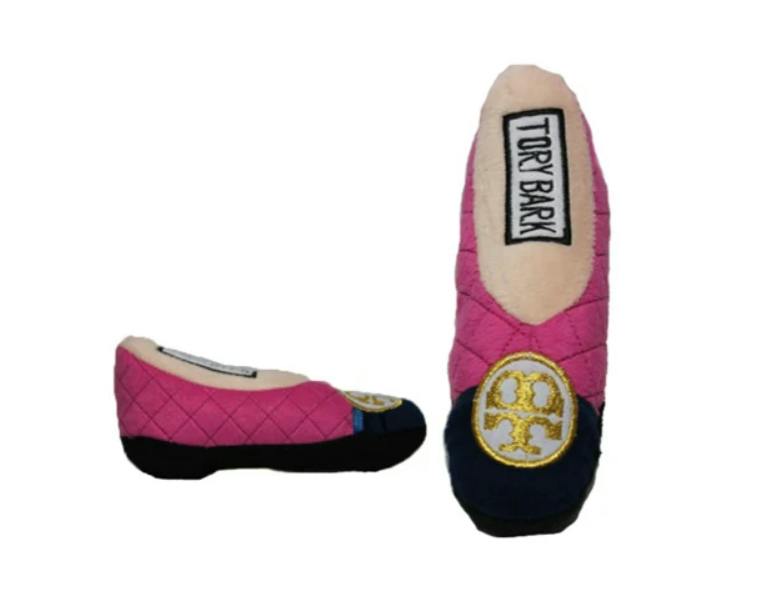 DOG TOY | TORY BARK SHOE SQUEAKER