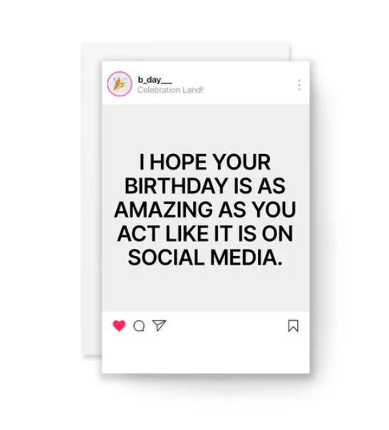 GREETING CARD | SOCIAL MEDIA BIRTHDAY