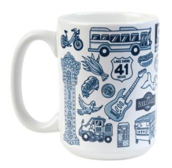 CHICAGO ICONS MUG