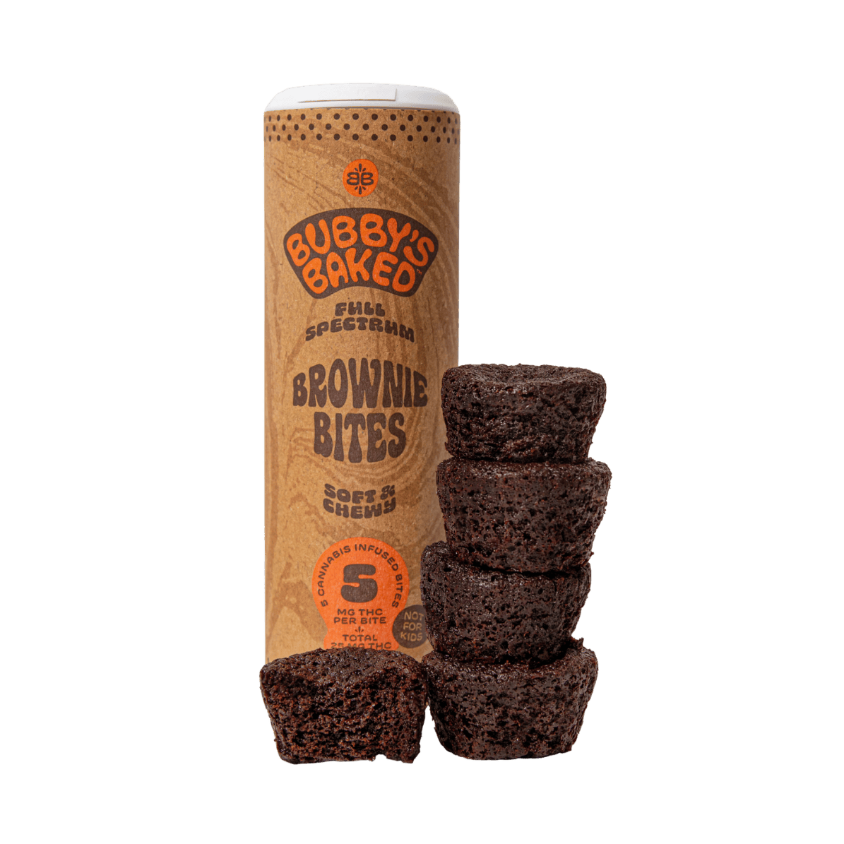 BITES | BROWNIE | 50MG | 5PK