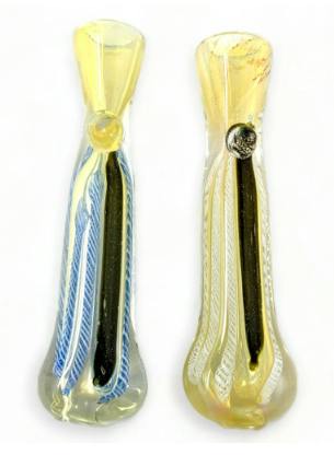 3" GOLD FUMED CHILLUM