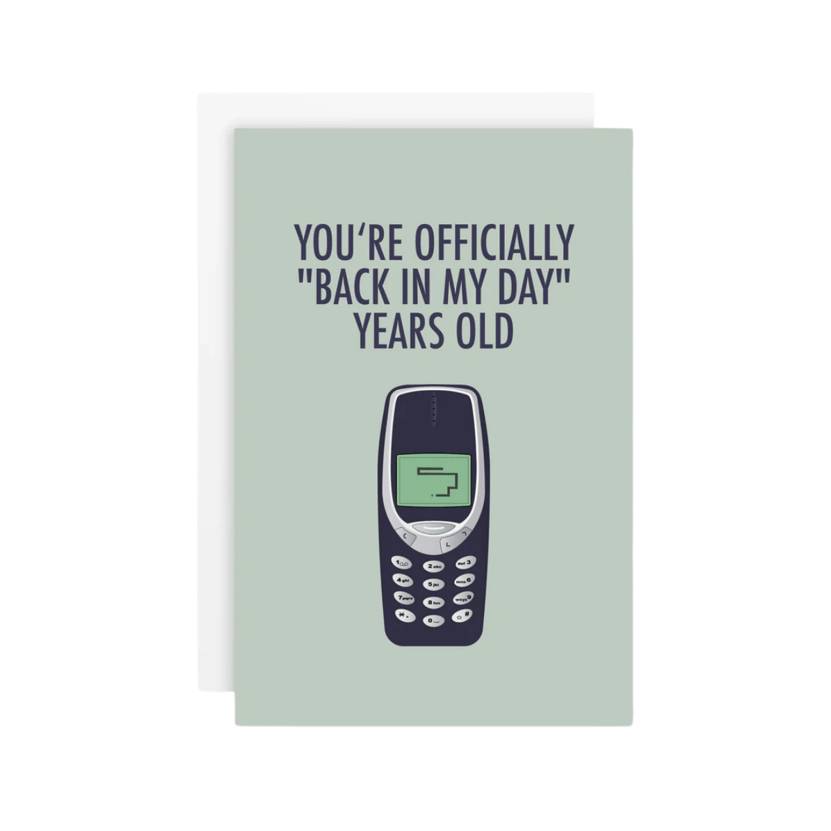 GREETING CARD | BACK IN MY DAY