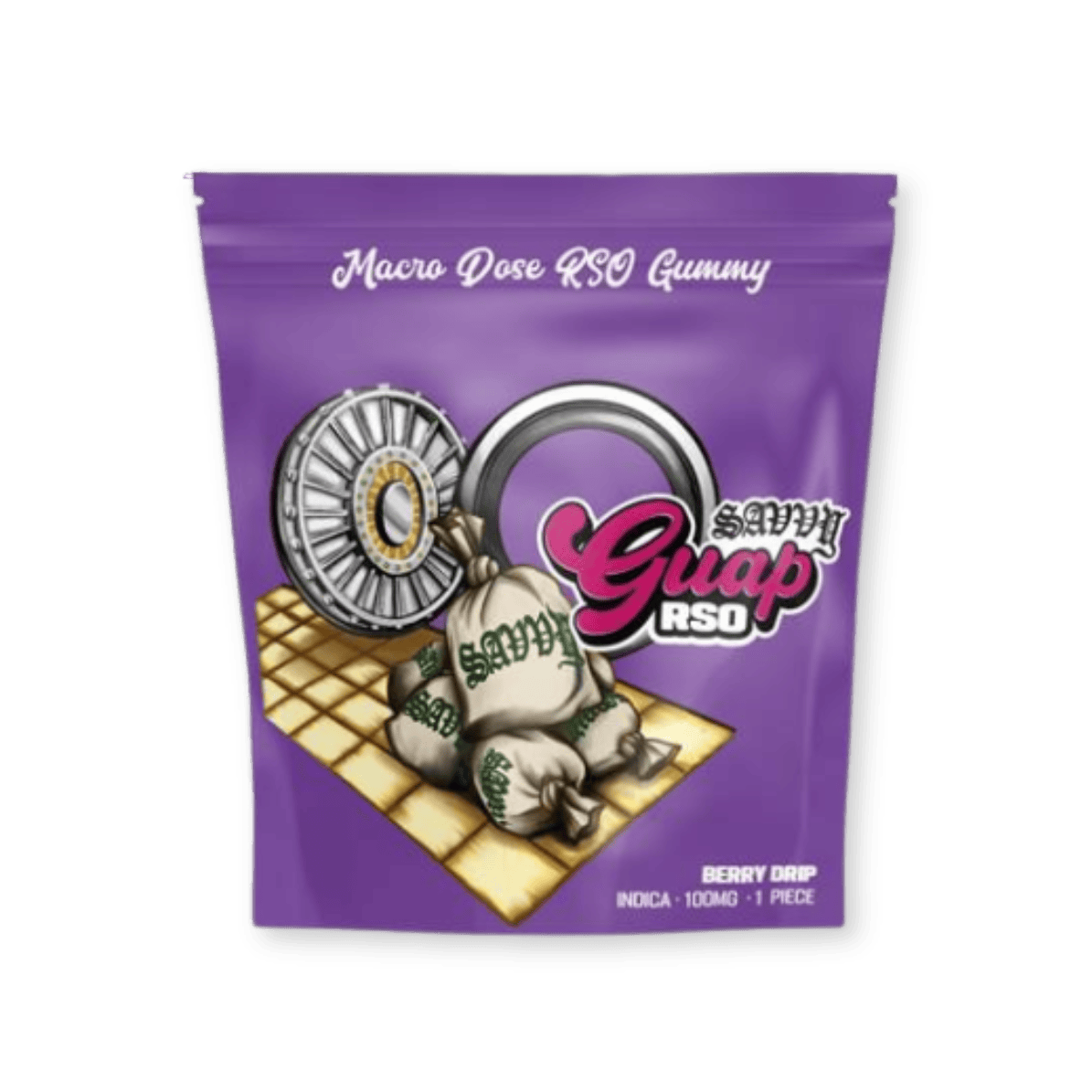 GUMMY | RSO | BERRY DRIP | 100MG | 1PK