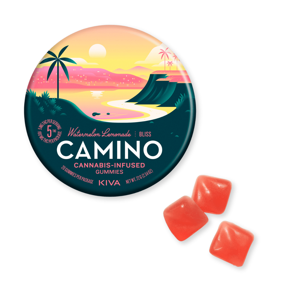 GUMMY | WATERMELON LEMONADE | 100MG | 20PK