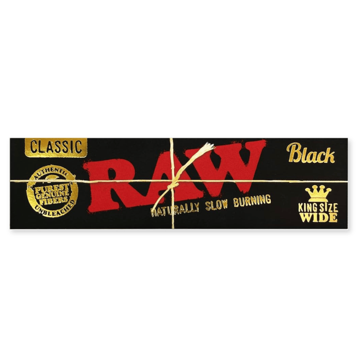 BLACK - KING SIZE WIDE ROLLING PAPERS
