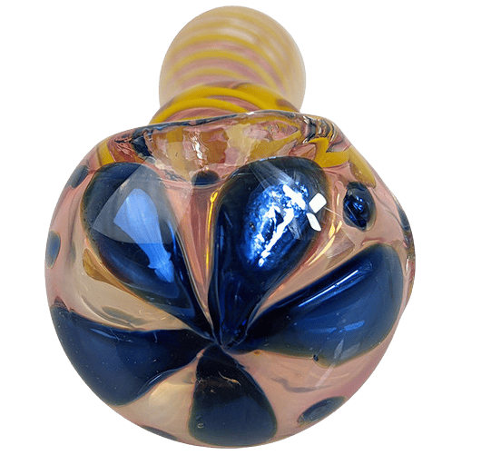 3.7" GOLD FUMED FLOWER PIPE