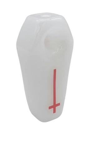 BLACKCRAFT | 5" COFFIN PIPE | WHITE
