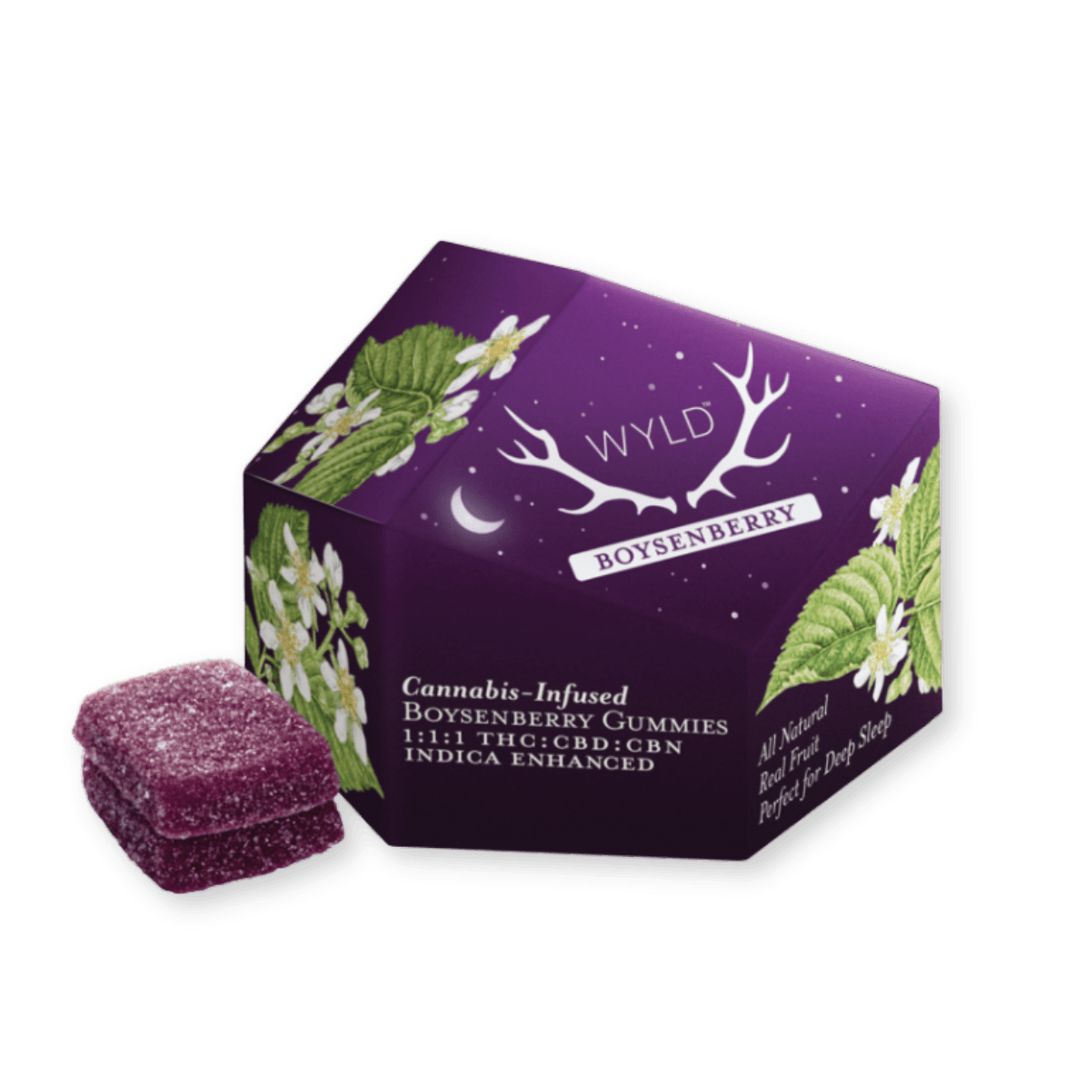 GUMMY | BOYSENBERRY CBD : CBN | 100MG | 10PK