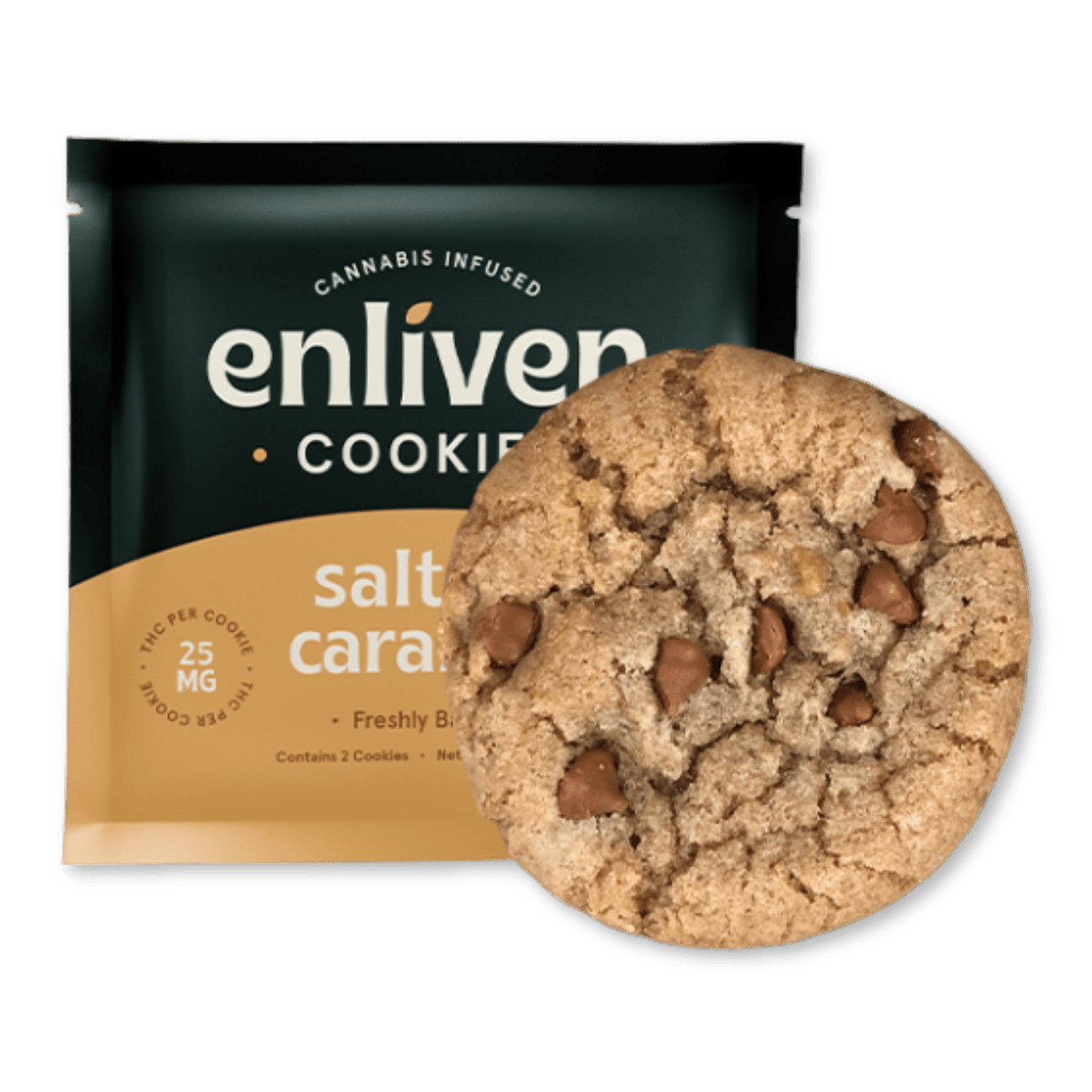 COOKIE | SALTED CARAMEL | 50MG | 2PK