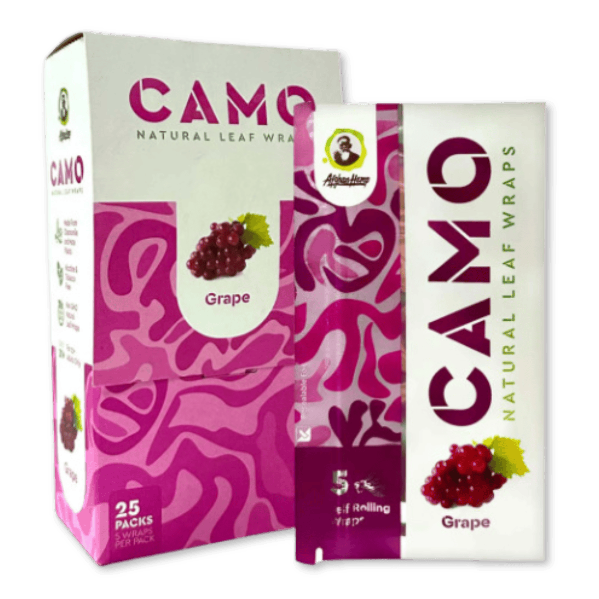 CAMO WRAPS | GRAPE | 5PK