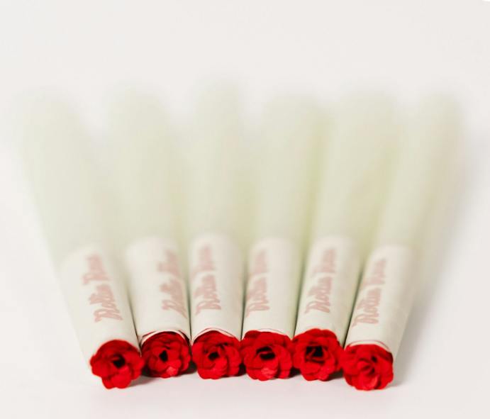 ROLLIN ROSA | ROSE TIP CONES | 6PK