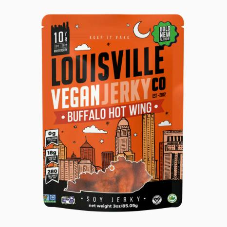 SNACK | VEGAN BEEF JERKY | BUFFALO HOT WING