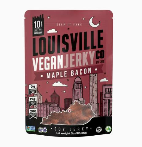 SNACK | VEGAN BEEF JERKY | MAPLE BACON