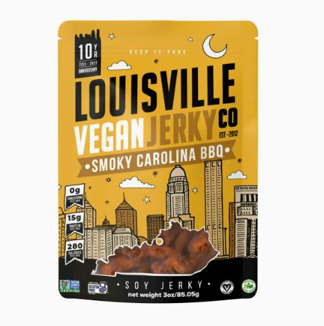 SNACK | VEGAN BEEF JERKY | SMOKY CAROLINA BBQ