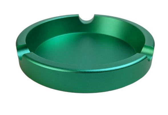 35 Aluminum Ashtray Green