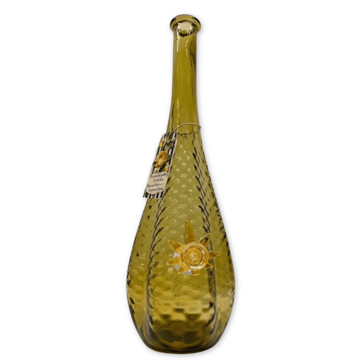 Empoli Triple Quilted Avocado Green Bong