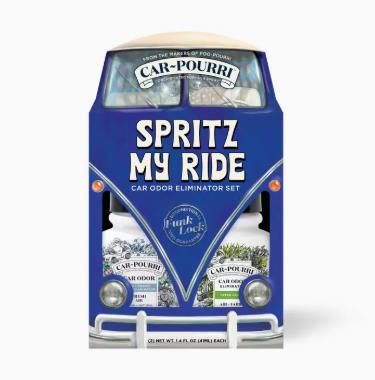 CAR~POURRI AIR + FABRIC SPRAY | SPRITZ MY RIDE