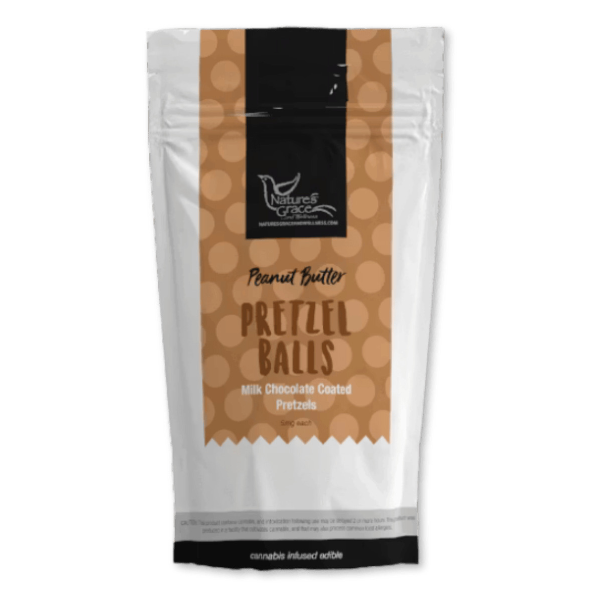 PEANUT BUTTER PRETZEL BALLS | 50MG | 10PK