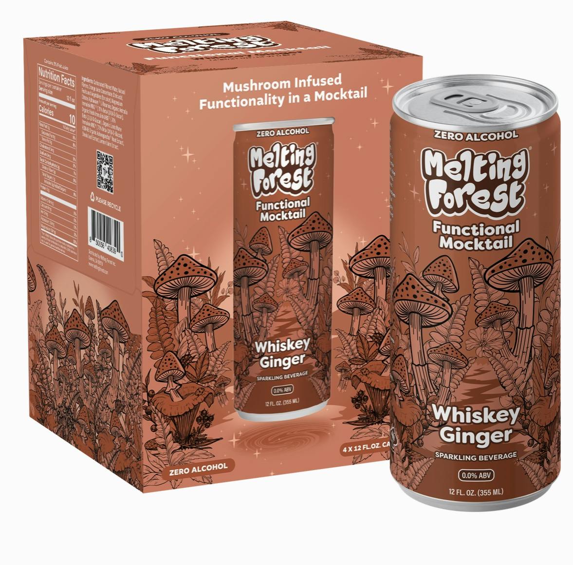MUSHROOM DRINK | FUNCTIONAL MOCKTAIL | 4PK