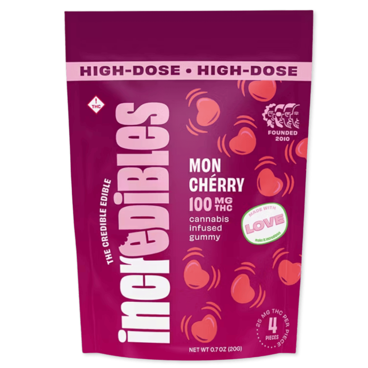 GUMMY | MON CHERRY | 100MG | 4PK