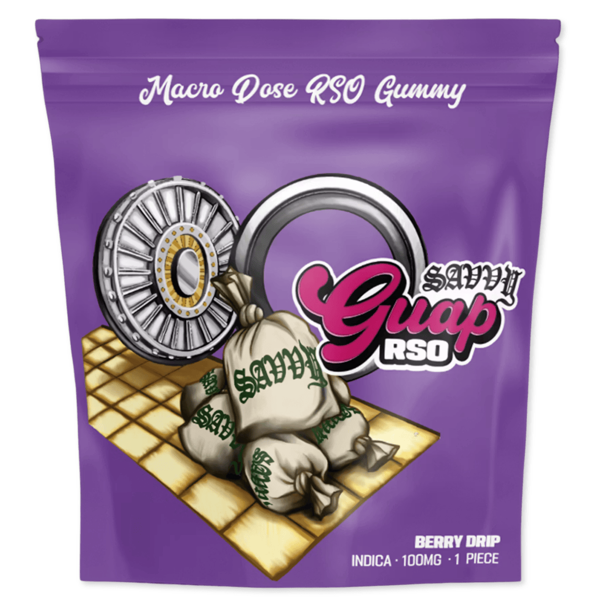 GUMMY | RSO | BERRY DRIP | 100MG | 1PK
