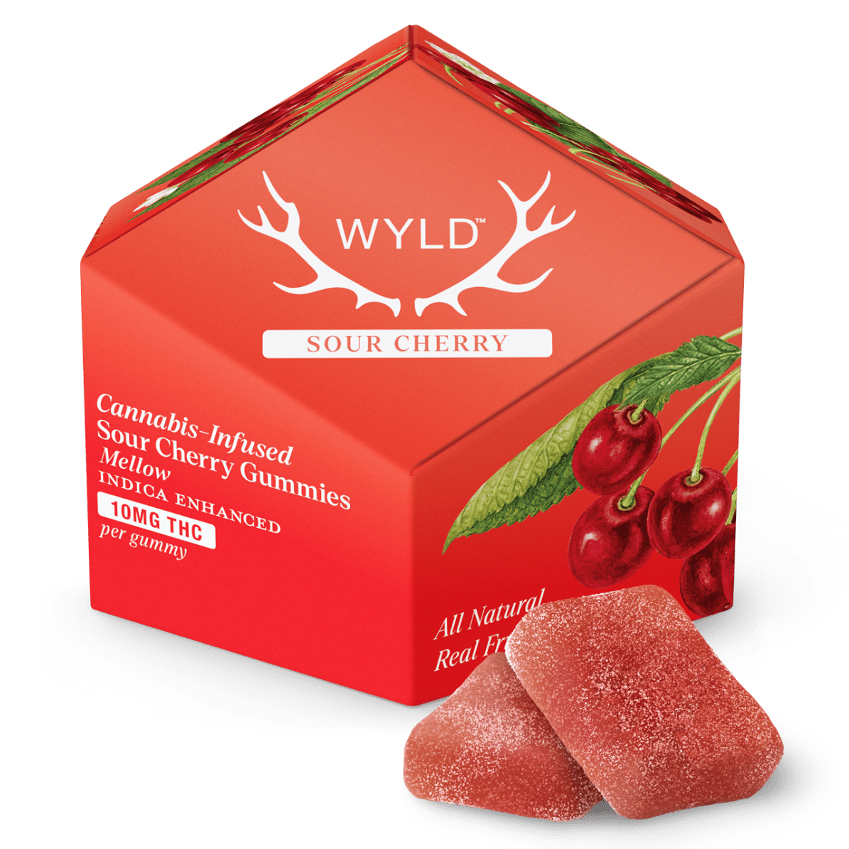 GUMMY | SOUR CHERRY | 100MG | 10PK