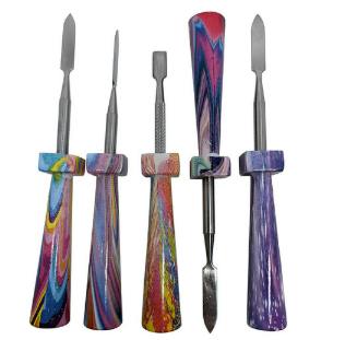 6" STEEL RESIN HANDLE DAB TOOL | ASSORTED