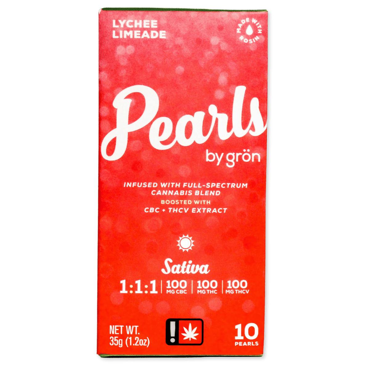 GUMMY | RATIO | LYCHEE LIMEADE 1:1:1 THC:THC-V:CBC | 100MG | 10PK