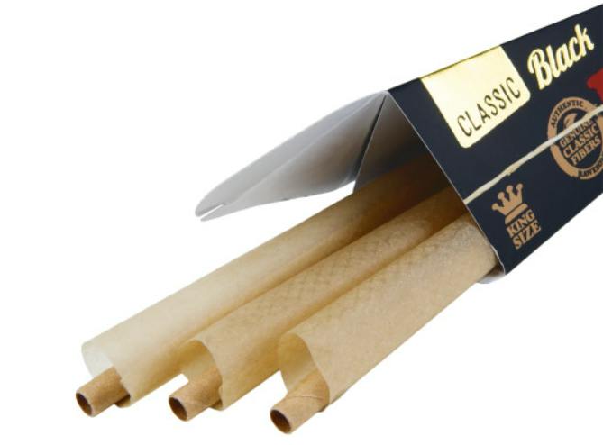 RAW BLACK | KING SIZE SCOOP CONES | 3PK