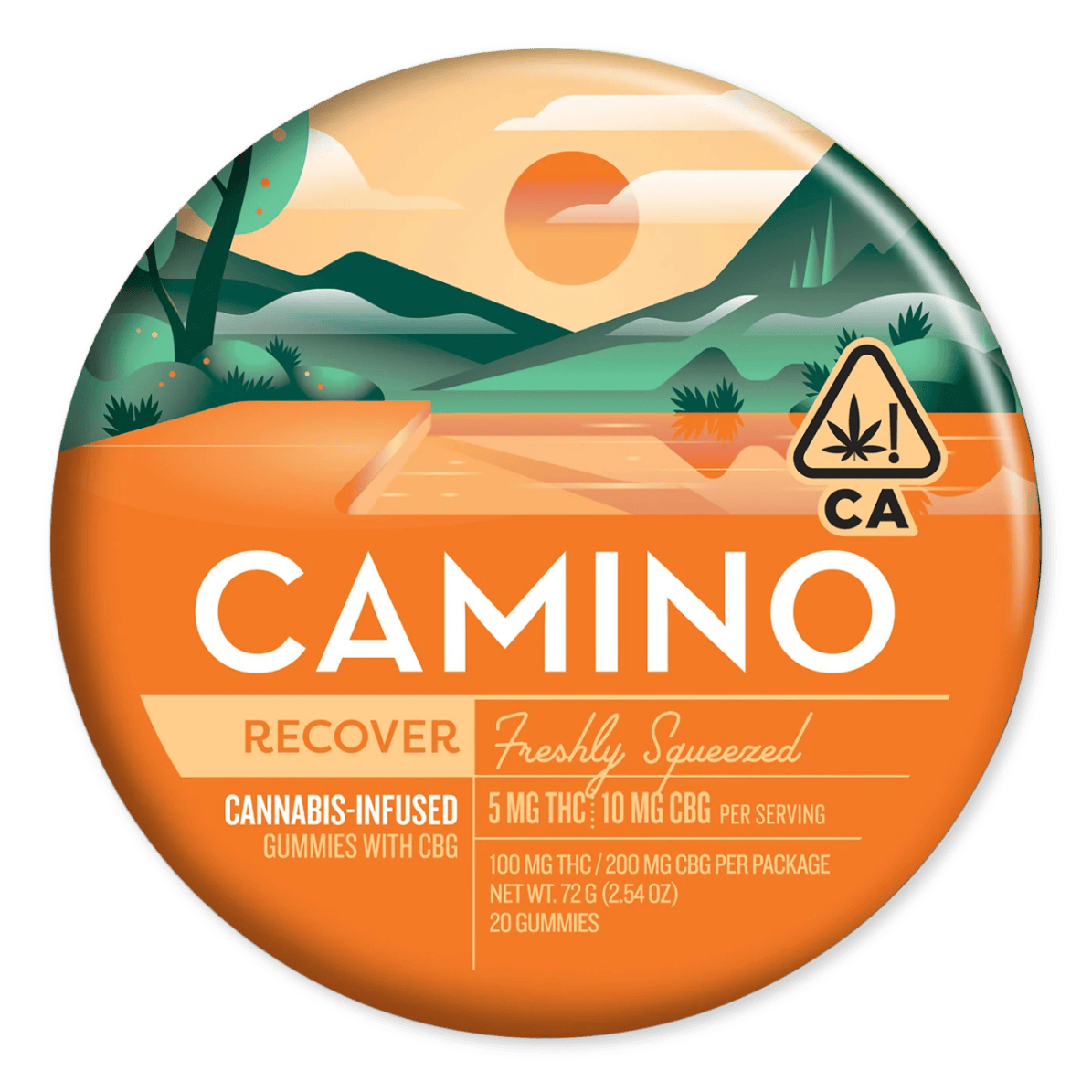 GUMMY | FRESHLY SQUEEZED CBG | 100MG | 20PK