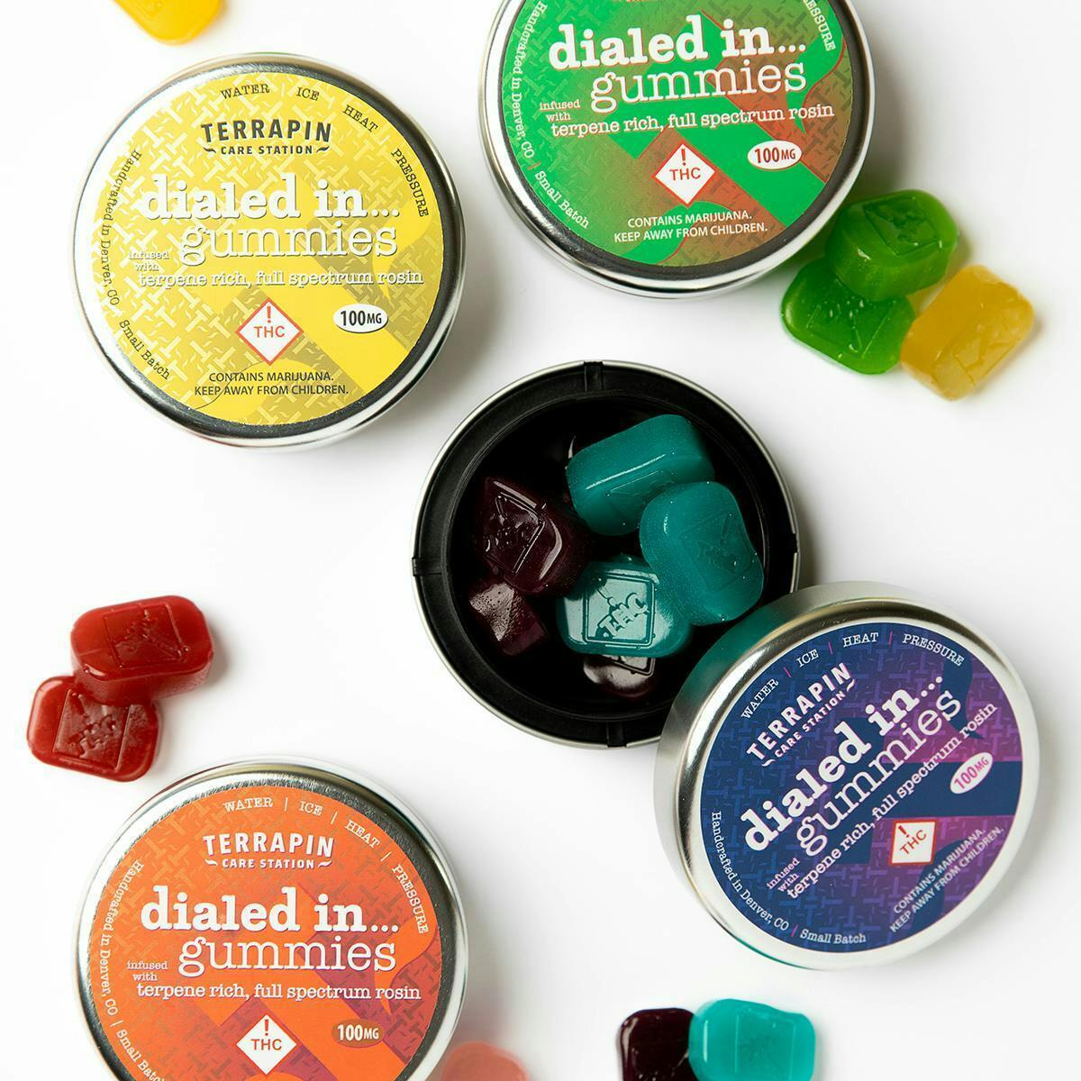 Sorbet Splash | 100MG | Solventless Gummies