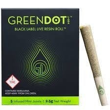 Lemon Grinder + Blue Limeade | .5 Five Pack | .5g Live Resin Roll 5 Pack