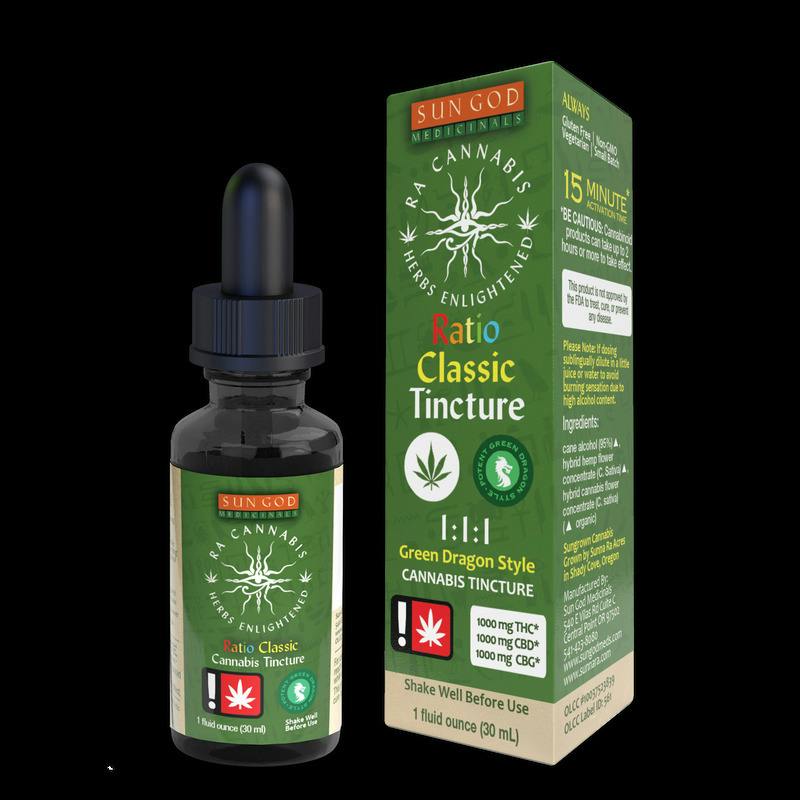 Sun God - Green Dragon Classic Ratio 1:1:1 - Tinctures - 30mL