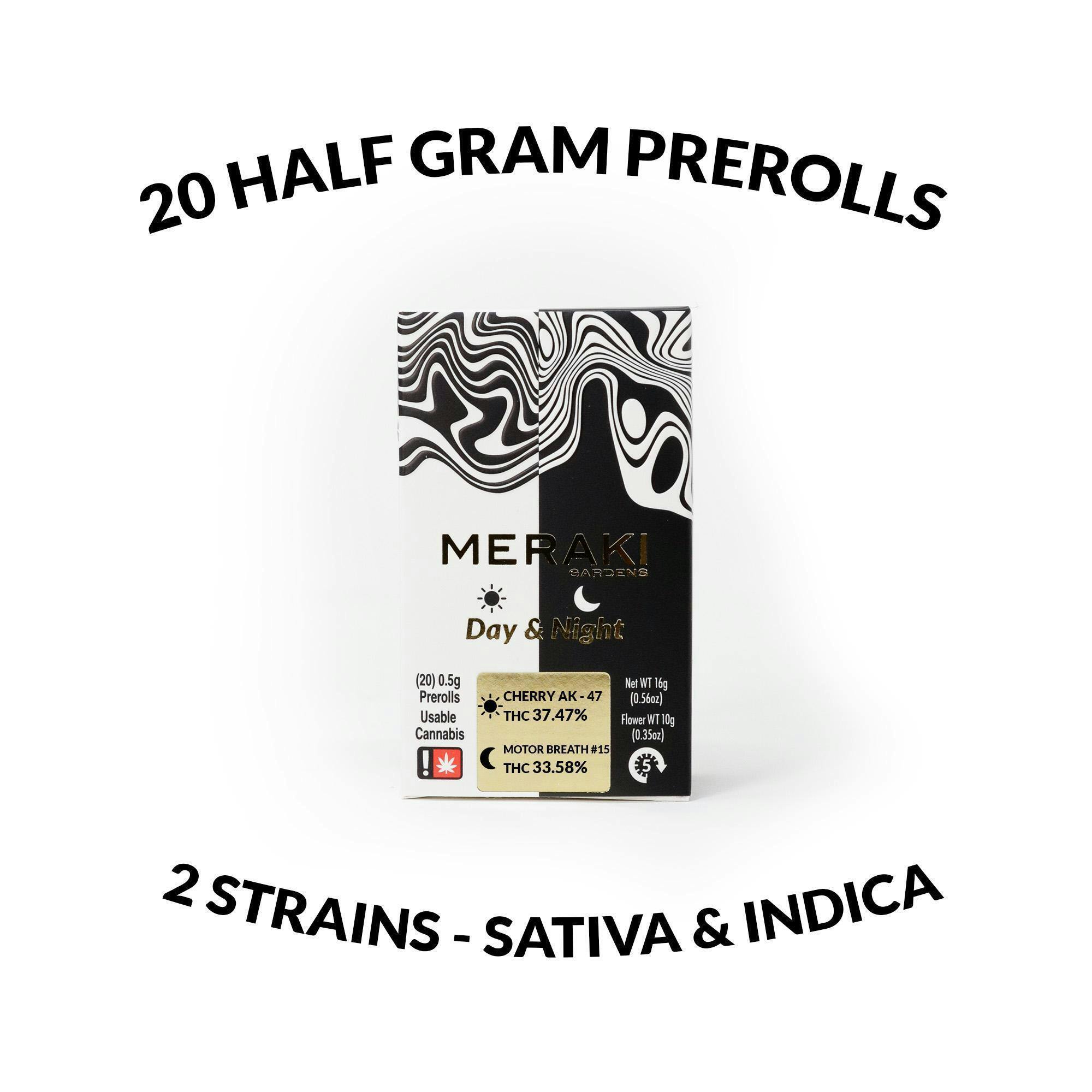 Meraki Gardens - Daily Grapes + Za Zoo 10pk x .5g - Prerolls