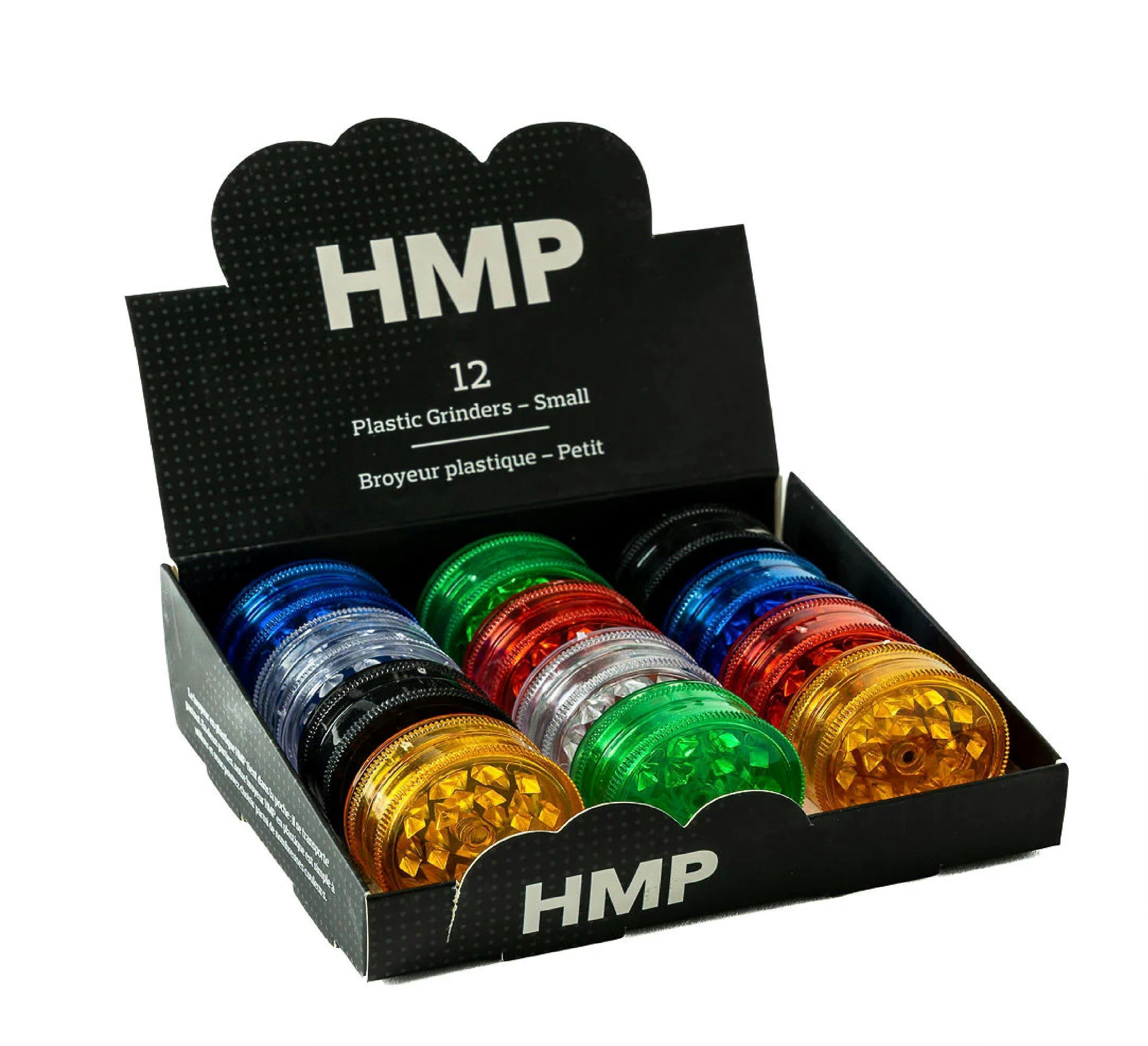 Buzzed Buds Grinders - Plastic 2-Piece