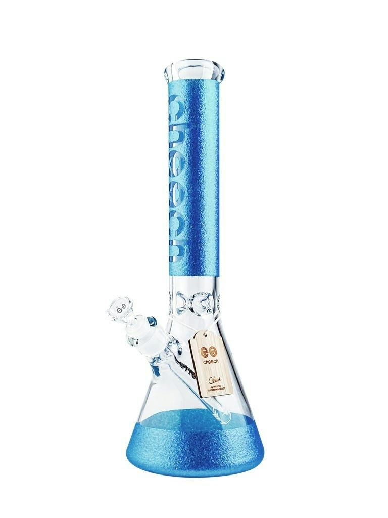 Cheech Glass - Shiny Beaker Glass Bong - 16"