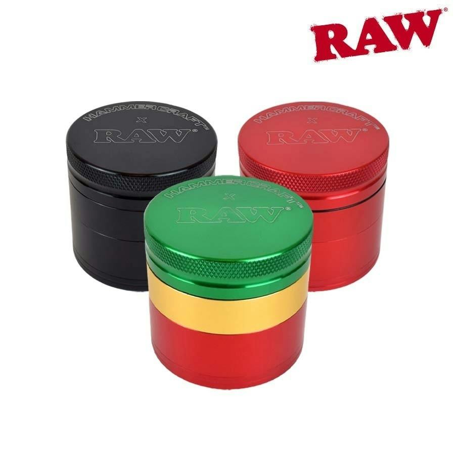 Raw x Hammercraft - 4 Piece Aluminum Grinder - 2.5"