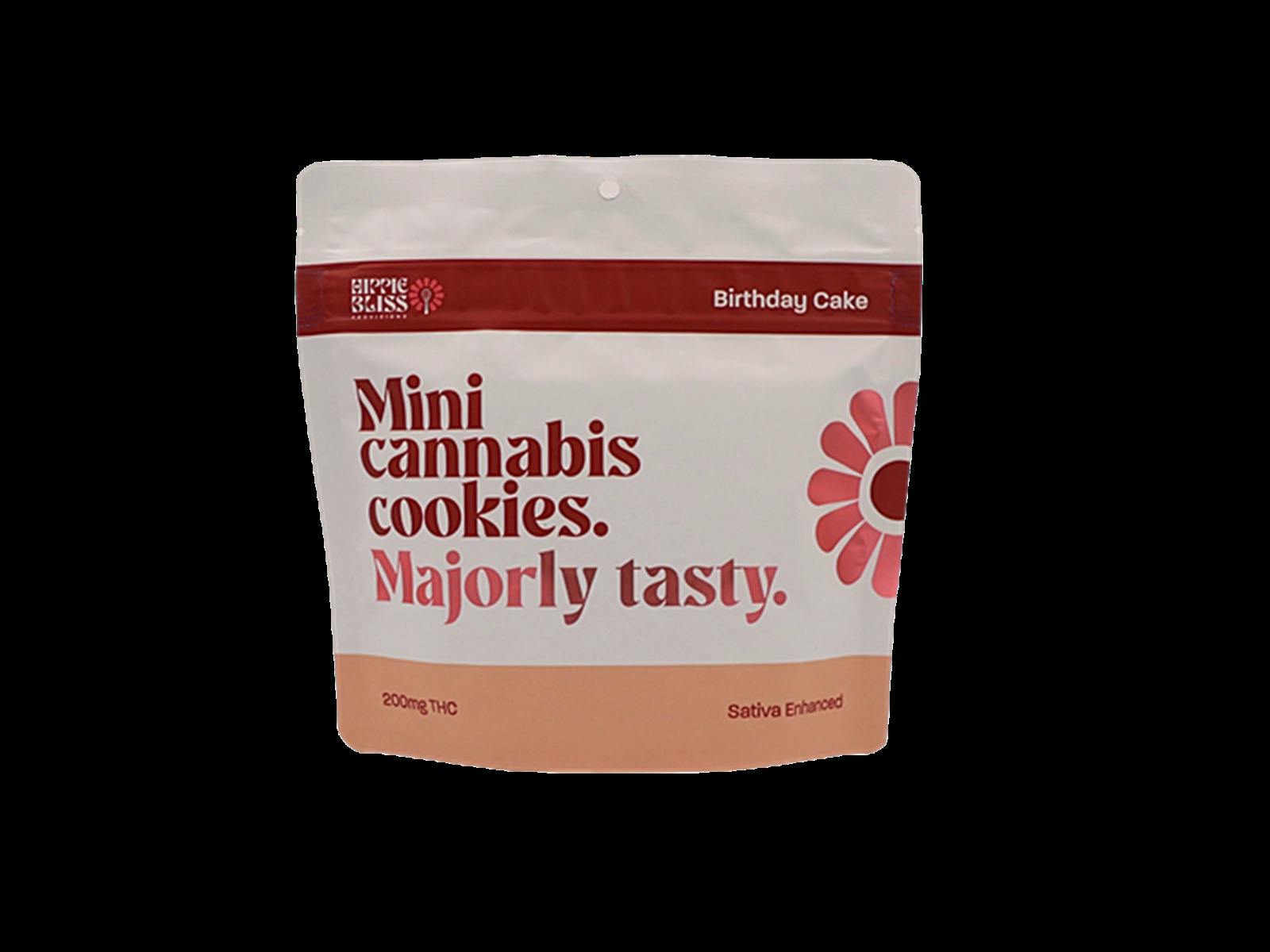 HIPPIE BLISS | BIRTHDAY CAKE | SATIVA | COOKIES | 200MG