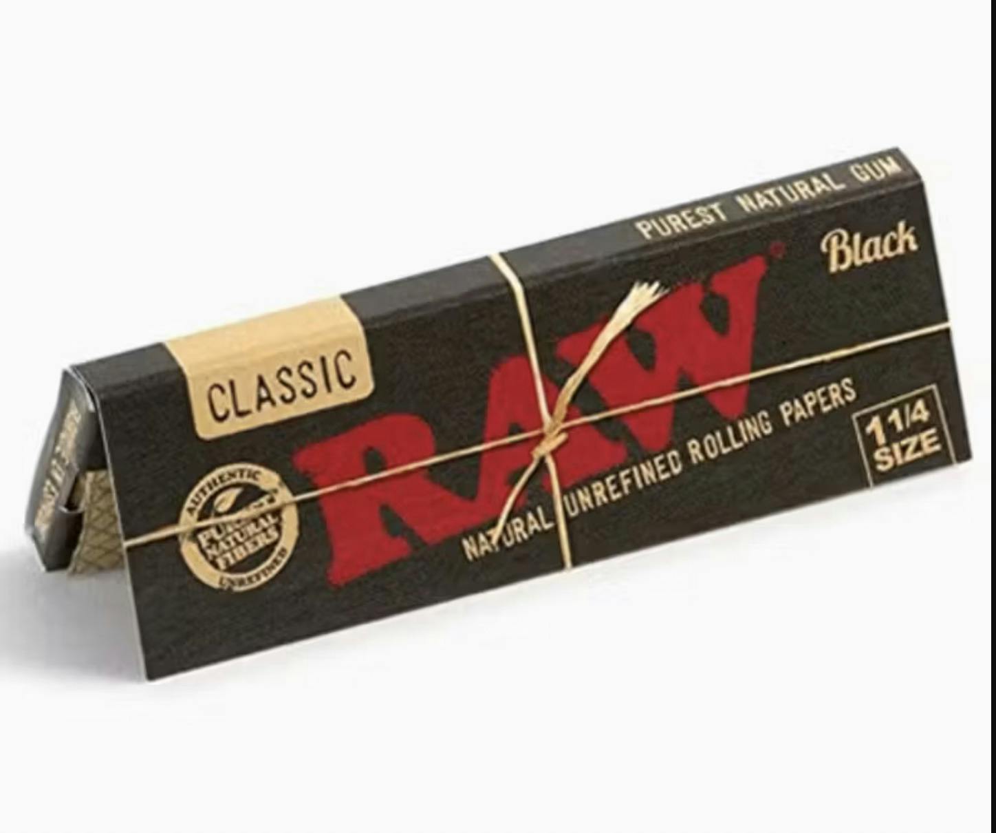 Raw | 1 1/4 Natural Unrefined Ultra Thin Papers