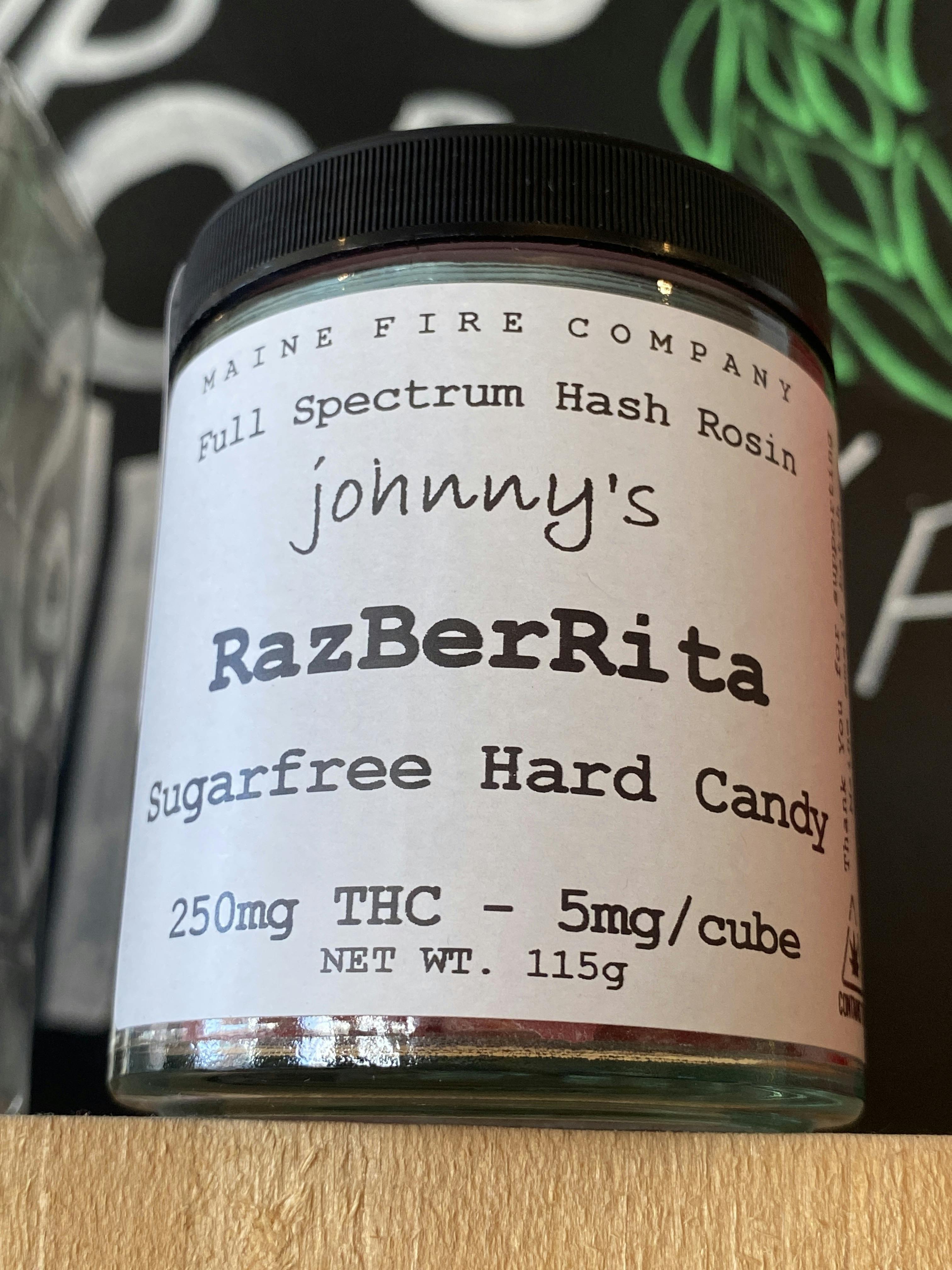 Johnny's | Full Spectrum Hash Rosin | RazBerRita | Hard Candy