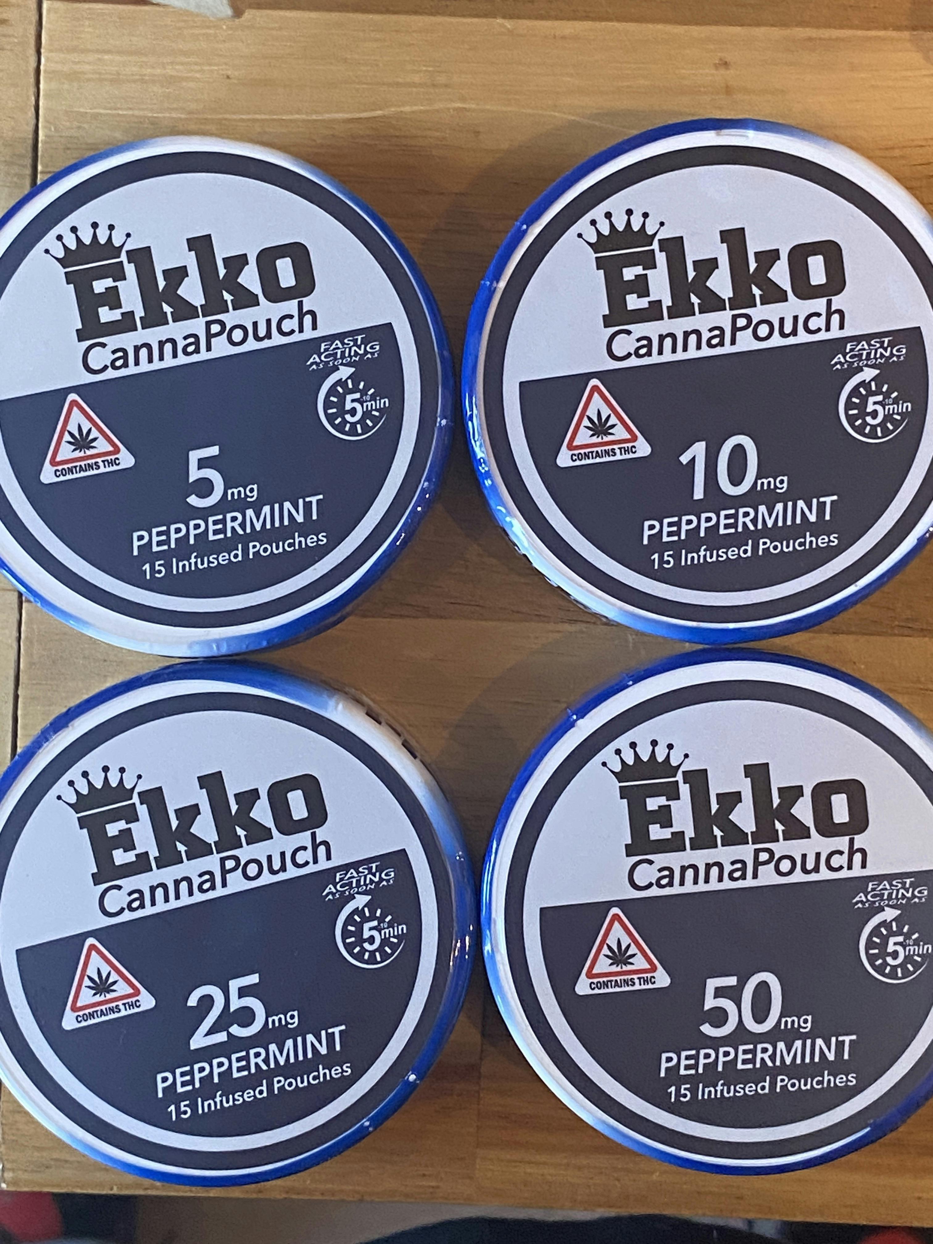 Ekko CannaPouch | Fast Acting | 50mg Pouches | (750mg)