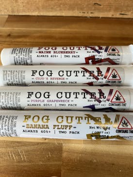 Fog Cutter | Banana Fluff | 40% Thc | Pre-roll | 1g