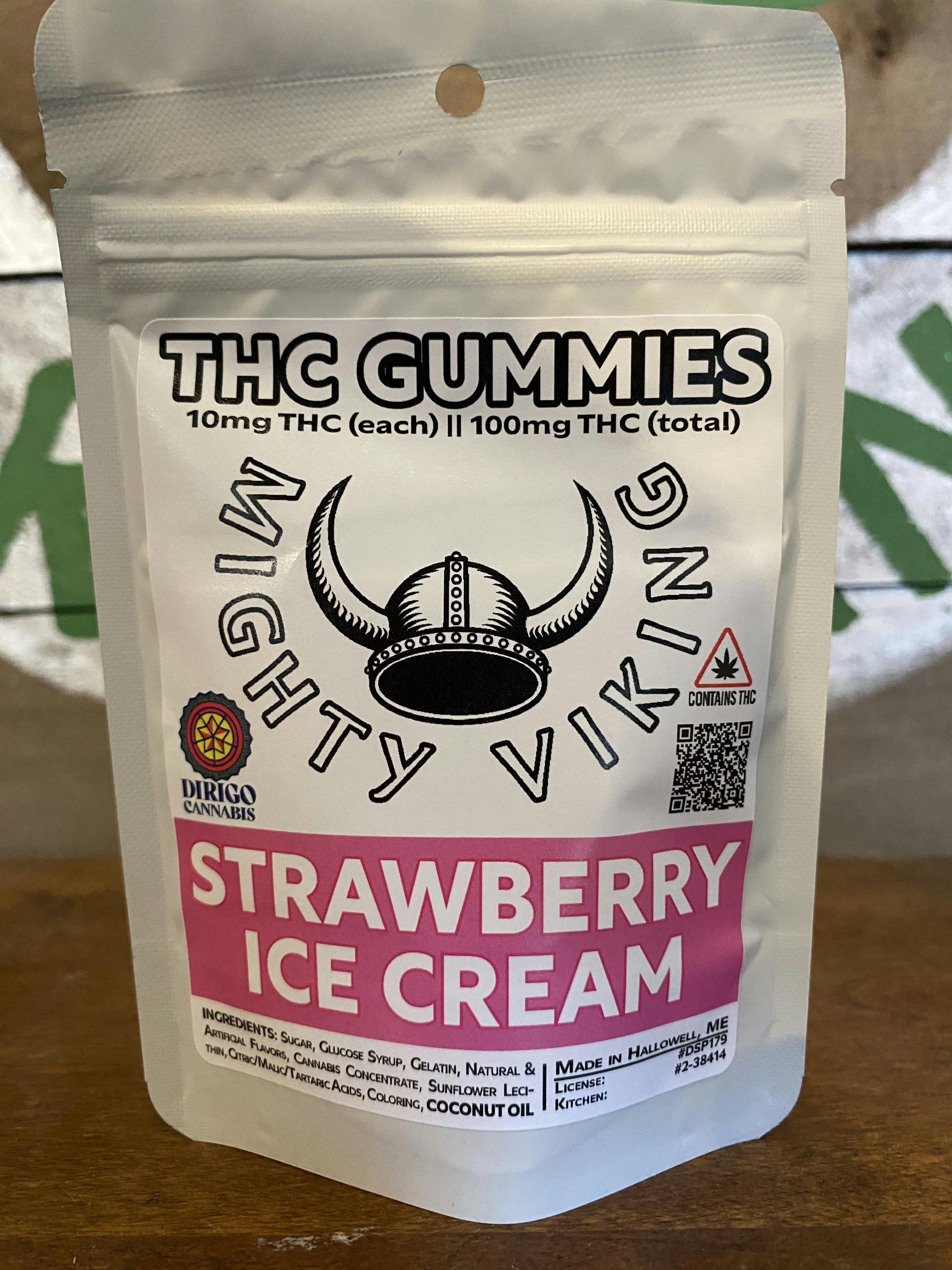 Strawberry Ice Cream | Mighty Viking | Gummies